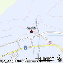 滋賀県甲賀市土山町青土854周辺の地図