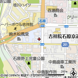 京都調帯本社ビル周辺の地図