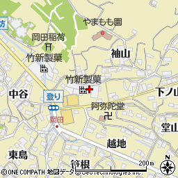 愛知県知多市岡田登り15-5周辺の地図