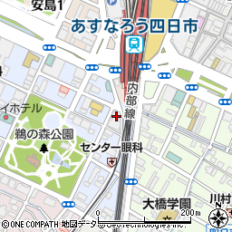 キヤノンゼロワンショップ四日市店周辺の地図