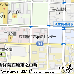 京都銀行吉祥院センター周辺の地図