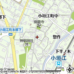 愛知県刈谷市小垣江町下135周辺の地図