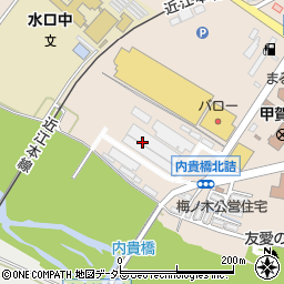 ピー・エス・コンクリート株式会社　滋賀工場周辺の地図