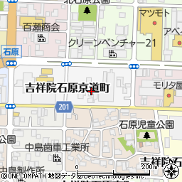 京都府京都市南区吉祥院石原京道町21周辺の地図
