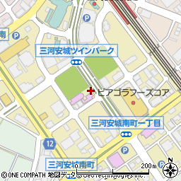 愛知県安城市三河安城南町の地図 住所一覧検索 地図マピオン
