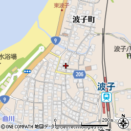 島根県江津市波子町イ-933周辺の地図