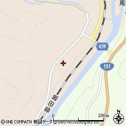 愛知県新城市豊岡森下周辺の地図