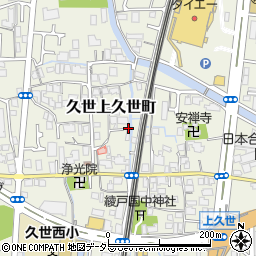 京都府京都市南区久世上久世町300周辺の地図