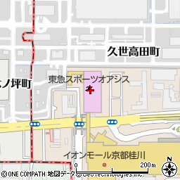 仙台牛たん 森商店 イオンモール京都桂川店周辺の地図