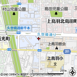 京都府京都市南区上鳥羽南村山町31周辺の地図