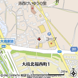 京都府京都市西京区大枝東長町1-441周辺の地図