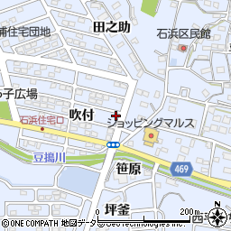 愛知県知多郡東浦町石浜吹付2-119周辺の地図