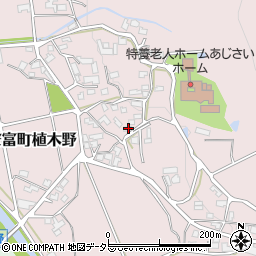 兵庫県姫路市安富町植木野354周辺の地図