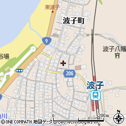 島根県江津市波子町イ-953周辺の地図