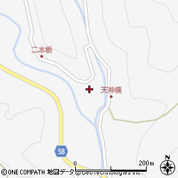 広島県庄原市西城町大屋1336周辺の地図