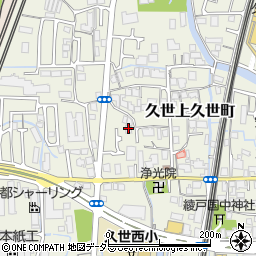 京都府京都市南区久世上久世町243周辺の地図