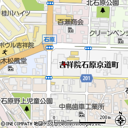 京都府京都市南区吉祥院石原京道町周辺の地図
