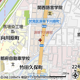 レストラン 辻川 伏見店周辺の地図