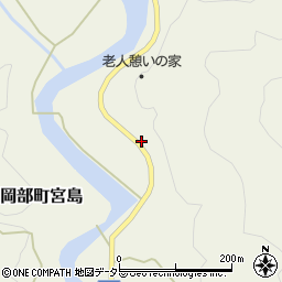 静岡県藤枝市岡部町宮島913周辺の地図