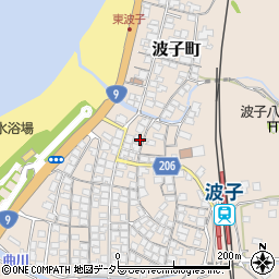 島根県江津市波子町イ-958周辺の地図