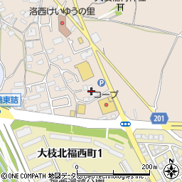 京都府京都市西京区大枝東長町1-138周辺の地図