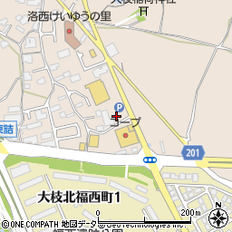 京都府京都市西京区大枝東長町1-137周辺の地図