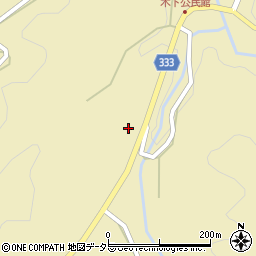 愛知県岡崎市木下町仏供田周辺の地図