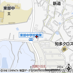 愛知県知多市八幡池下117-10周辺の地図