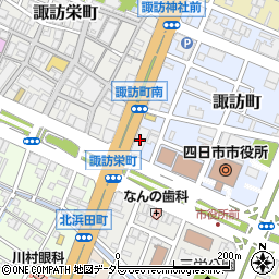 三重県信用保証協会四日市支所周辺の地図