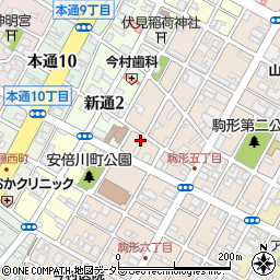 松井園周辺の地図