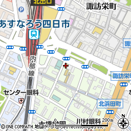 札幌かに本家四日市店周辺の地図