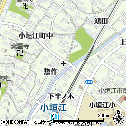 愛知県刈谷市小垣江町惣作5-6周辺の地図