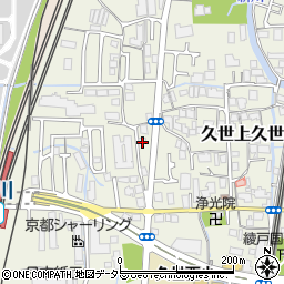 京都府京都市南区久世上久世町188周辺の地図