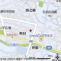 愛知県知多郡東浦町石浜吹付2-113周辺の地図
