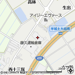 愛知県刈谷市半城土町大組15周辺の地図