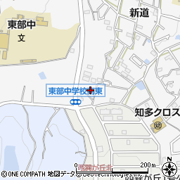 愛知県知多市八幡池下117-11周辺の地図