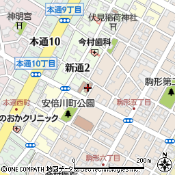 静岡県警察交通管制センター周辺の地図