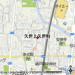 京都府京都市南区久世上久世町295周辺の地図