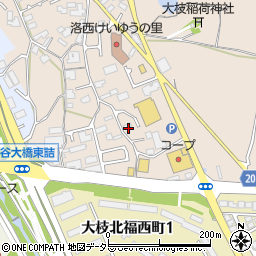 京都府京都市西京区大枝東長町1-353周辺の地図