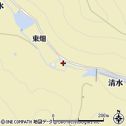 兵庫県川辺郡猪名川町清水東畑1周辺の地図