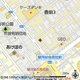 セブンイレブン静岡豊田３丁目店周辺の地図