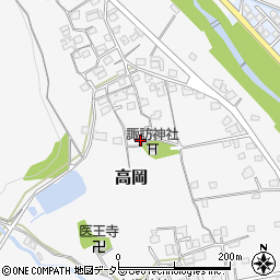 兵庫県神崎郡福崎町高岡1234周辺の地図