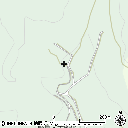 大阪府豊能郡能勢町下田尻1309周辺の地図