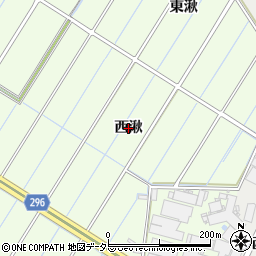 愛知県刈谷市小垣江町（西湫）周辺の地図