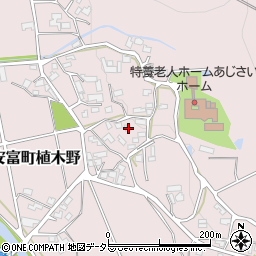 兵庫県姫路市安富町植木野400周辺の地図