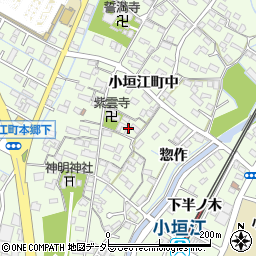 愛知県刈谷市小垣江町下140周辺の地図