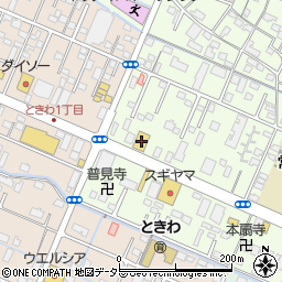 クラフトハートトーカイ四日市店周辺の地図