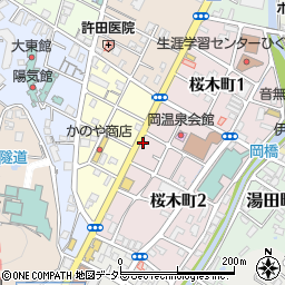 成木屋 岡支店周辺の地図