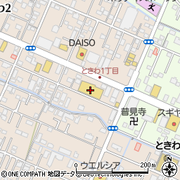 フィットハウス四日市店周辺の地図