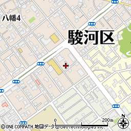 静岡アスター周辺の地図